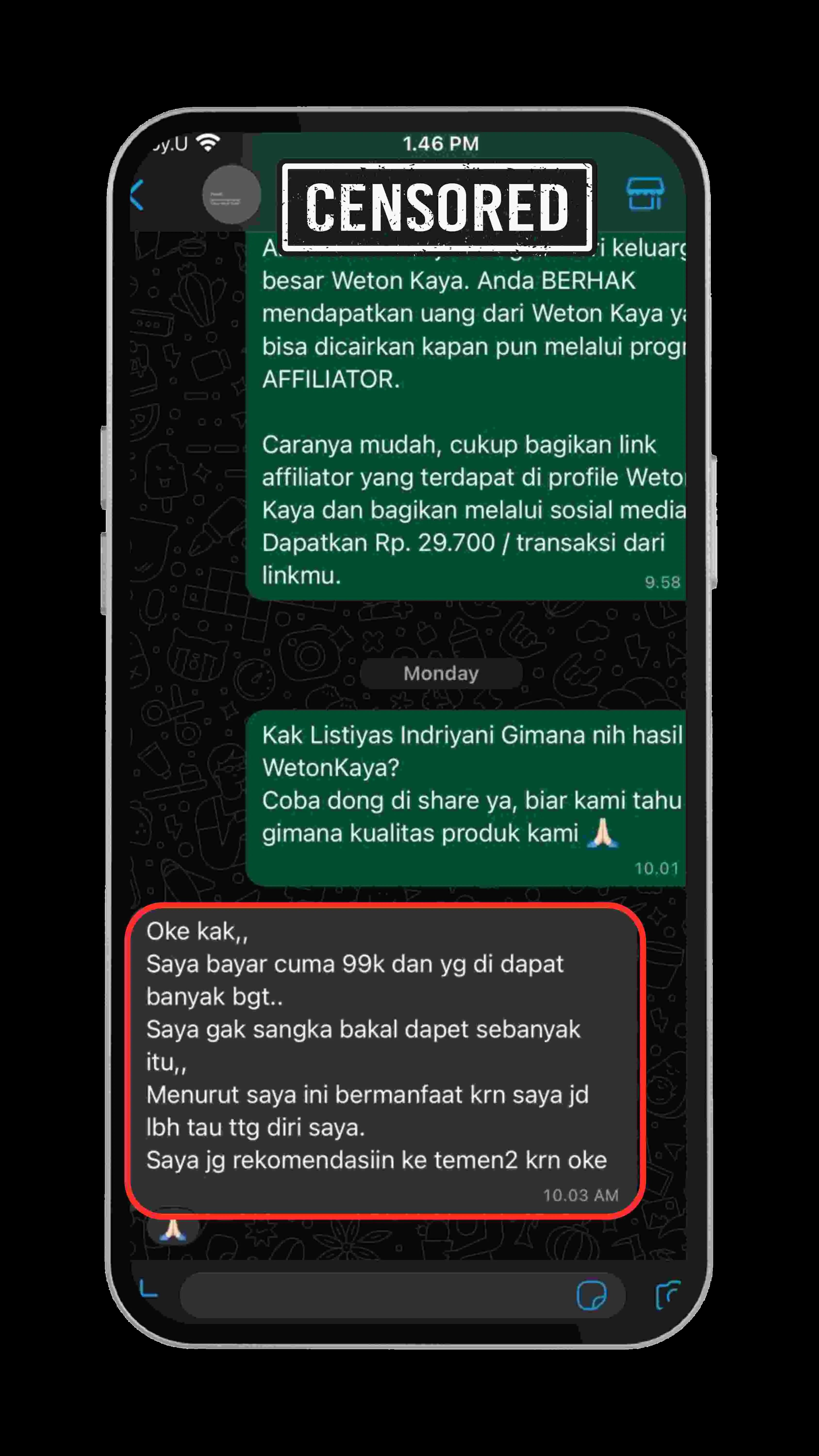 Testi Weton Kaya