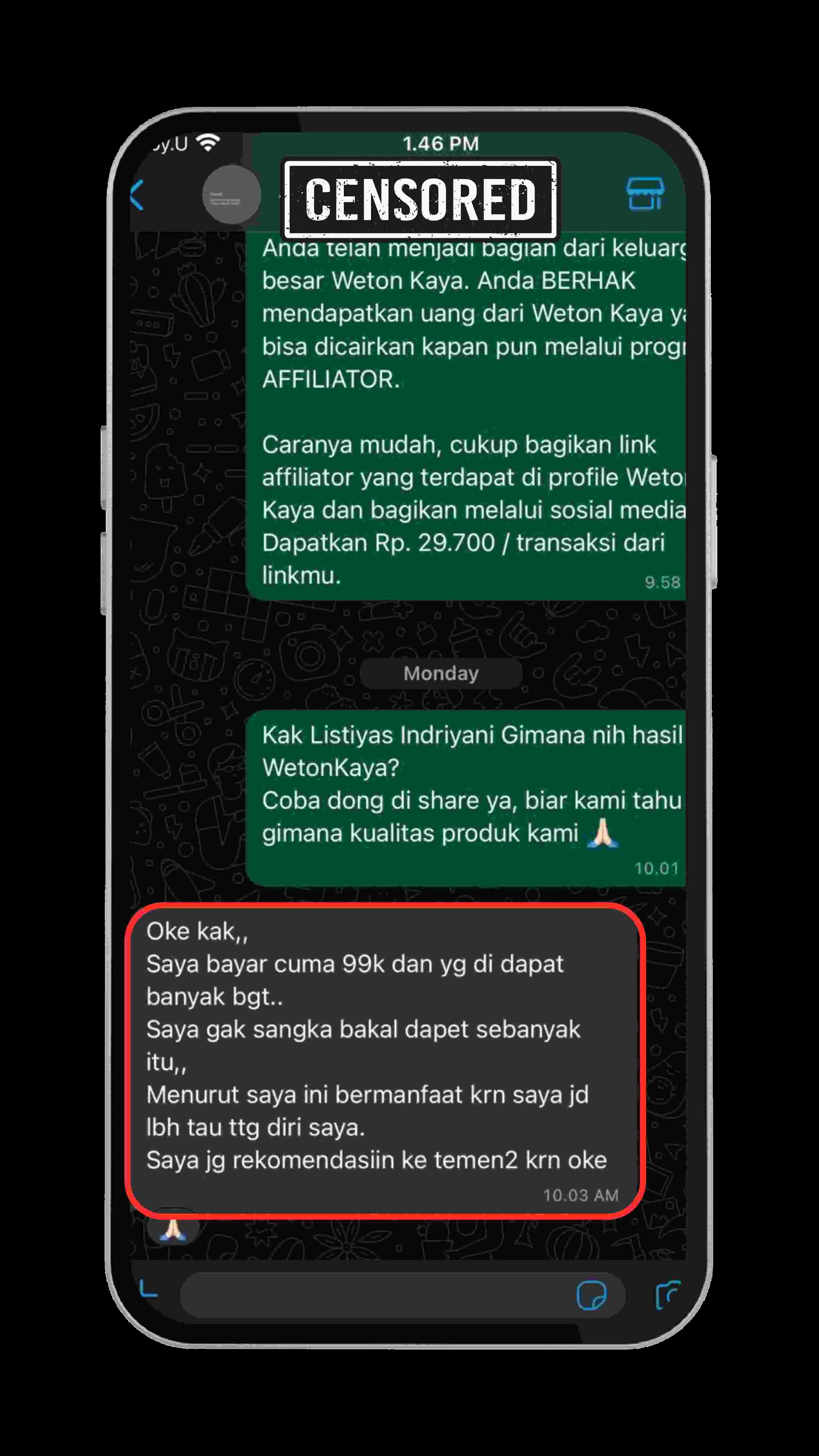 Testi Weton Kaya