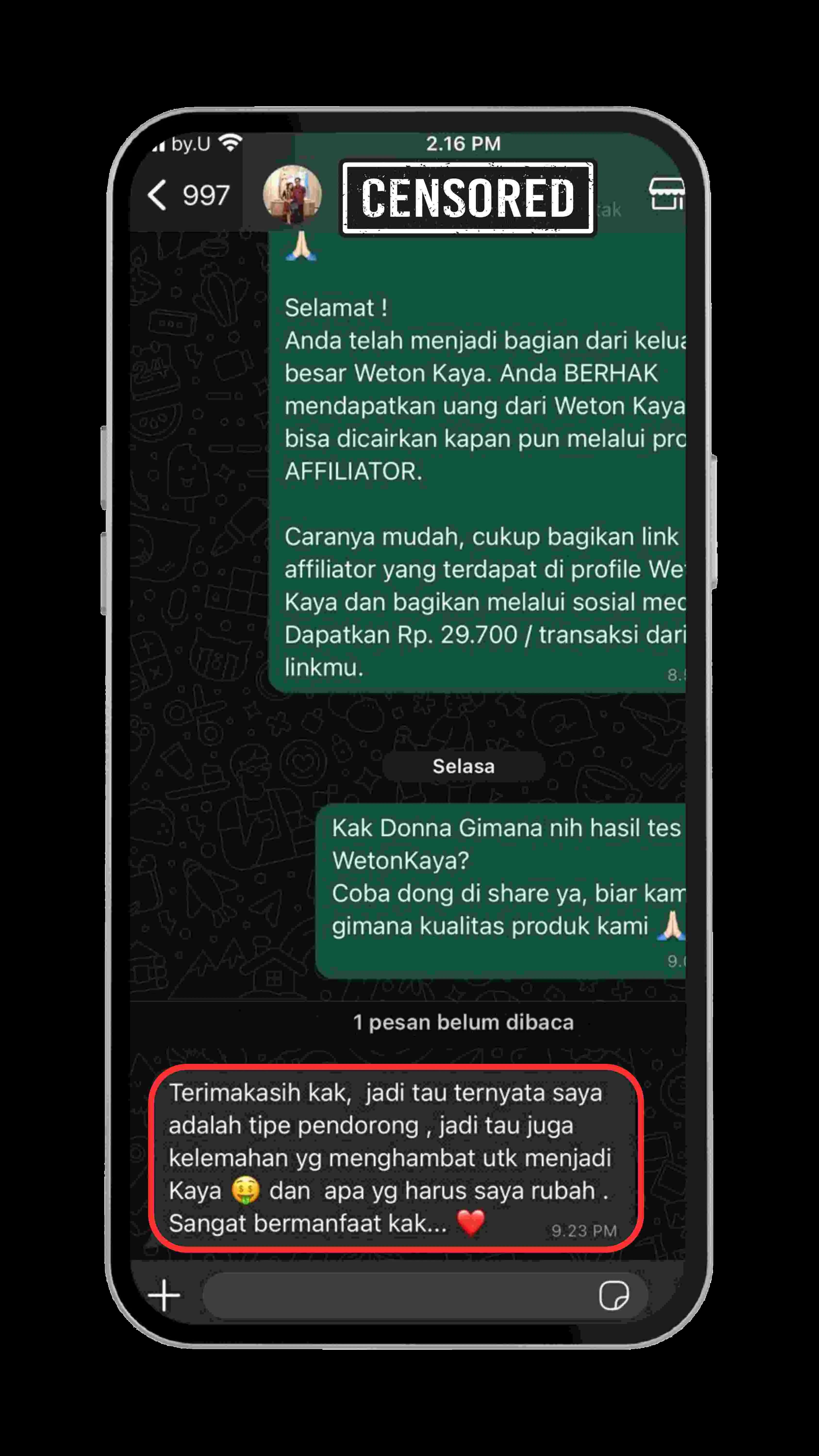 Testi Weton Kaya