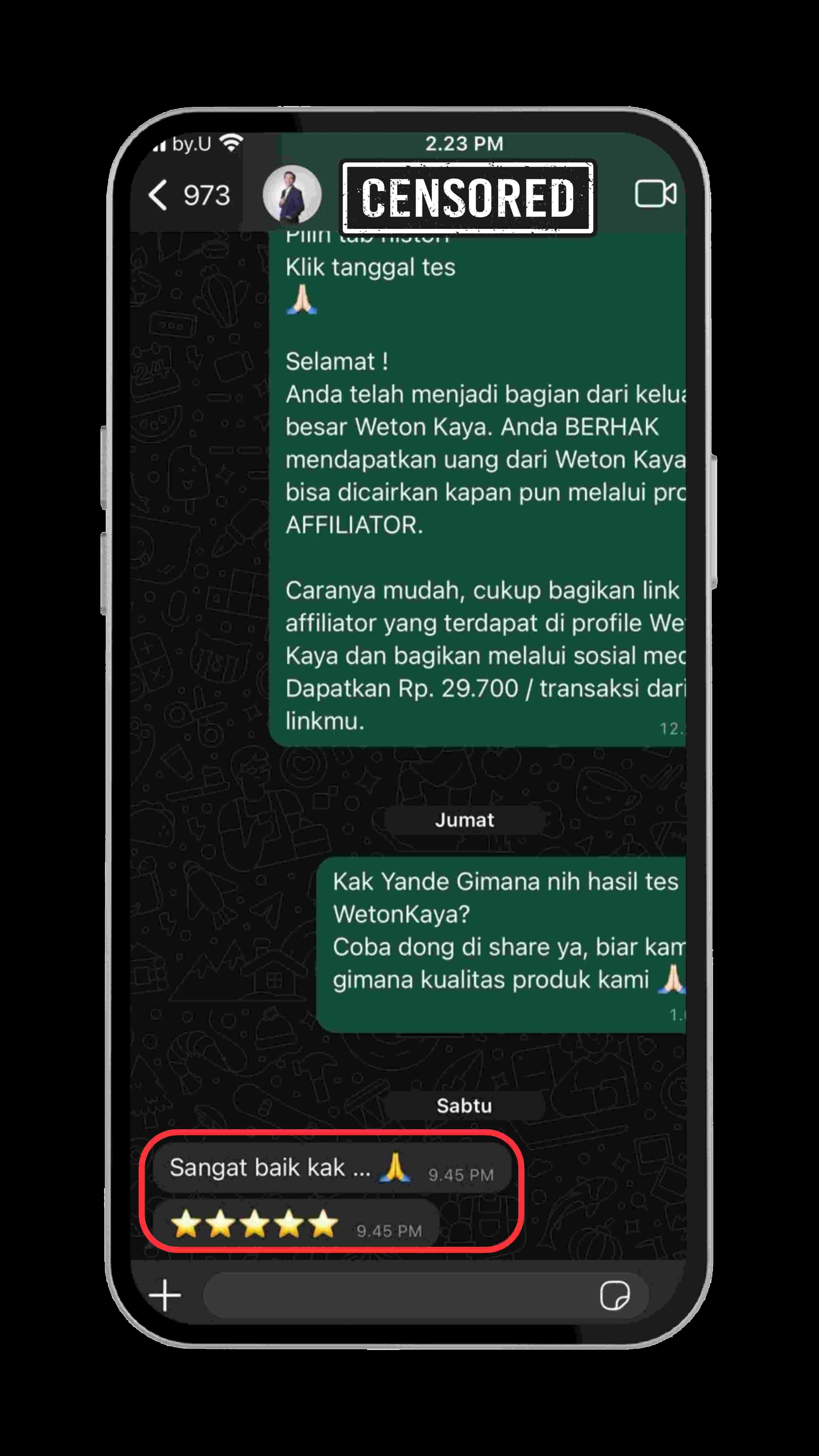 Testi Weton Kaya