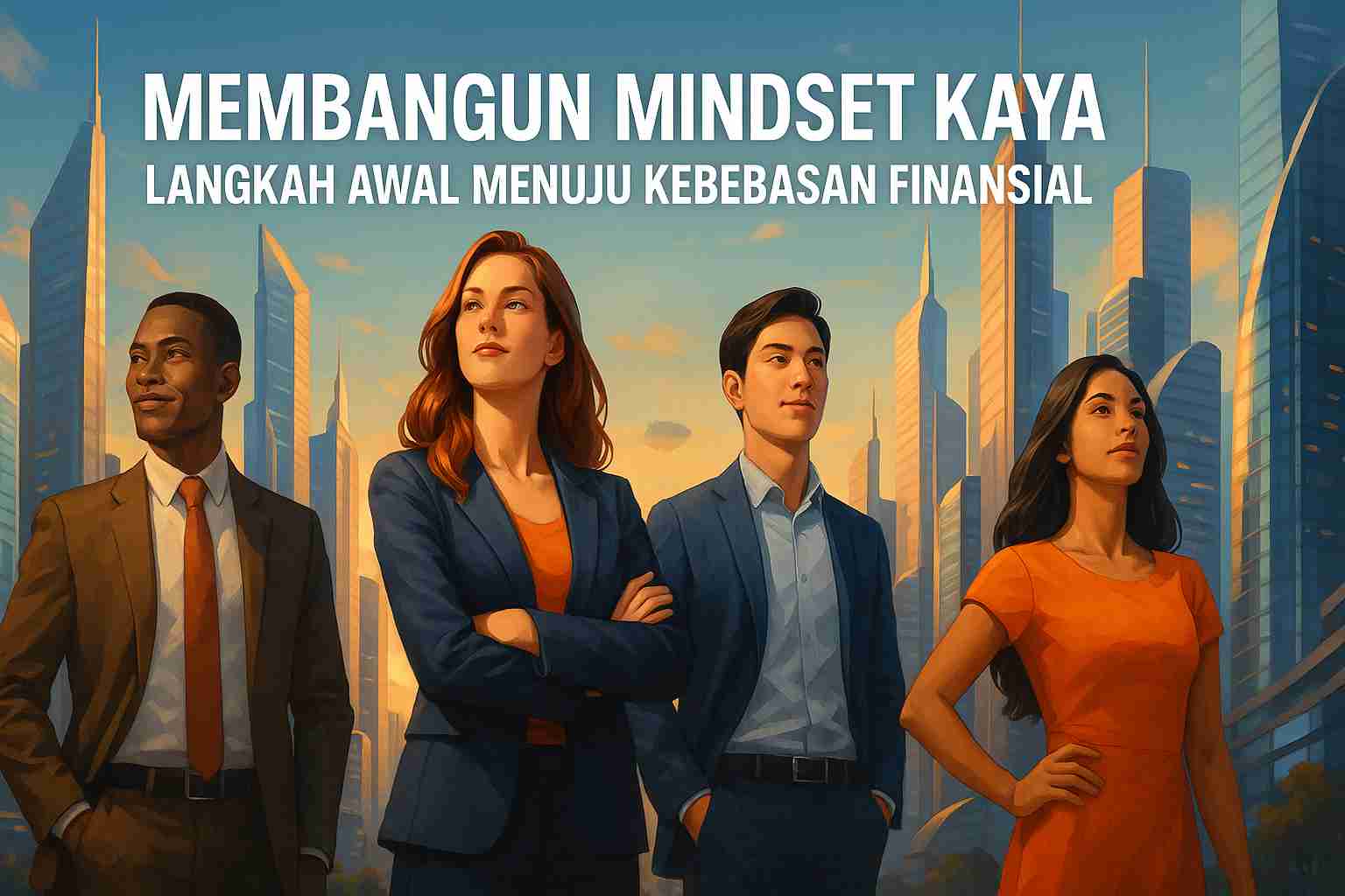 Sebuah gambar yang mengilustrasikan Membangun Mindset Kaya: Langkah Awal Menuju Kebebasan Finansial