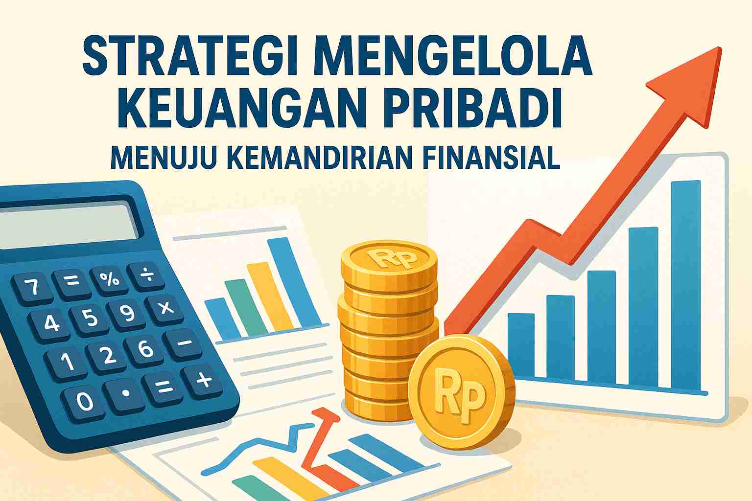 Sebuah gambar yang mengilustrasikan Strategi Mengelola Keuangan Pribadi Menuju Kemandirian Finansial