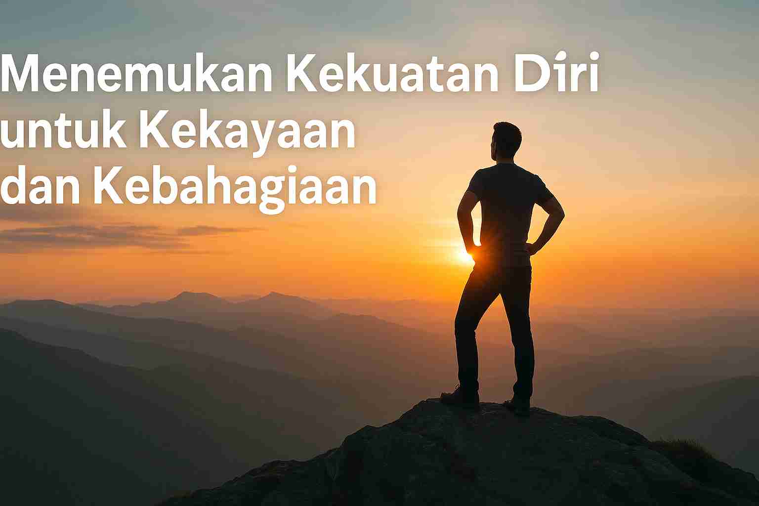 Sebuah gambar yang mengilustrasikan Menemukan Kekuatan Diri untuk Kekayaan dan Kebahagiaan